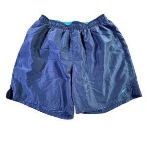 Nike Running Shorts Navy Blue Athletic Lightweight Gym Workout Mens XL‎